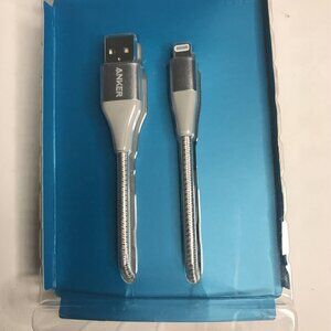 Anker Powerline+ II USB-A With Lightning Connector 6FT - Silver - BRAND NEW